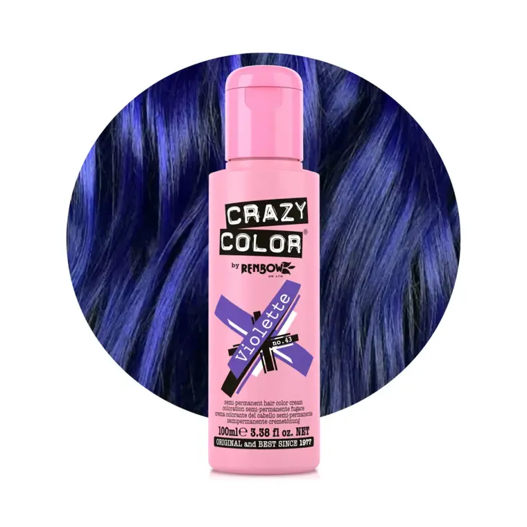 Polutrajna farba za kosu 100 ml — Violette — slika 1