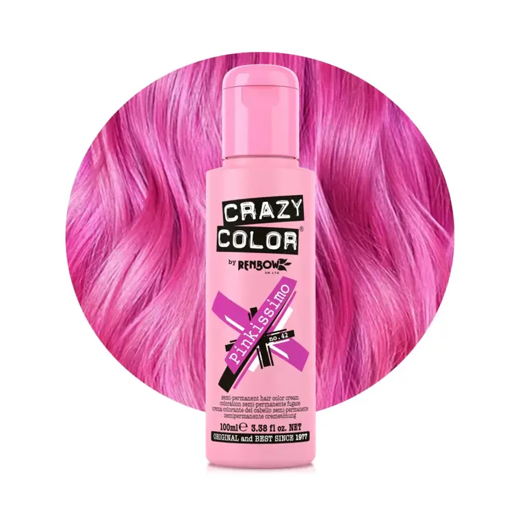 Polutrajna farba za kosu 100 ml — Pinkissimo — slika 1