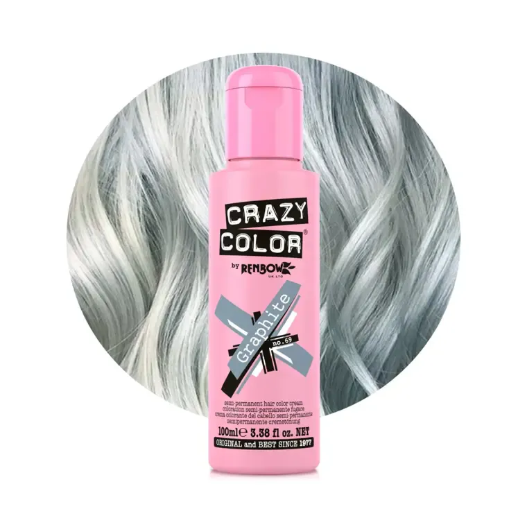 Polutrajna farba za kosu 100 ml — Graphite — slika 1