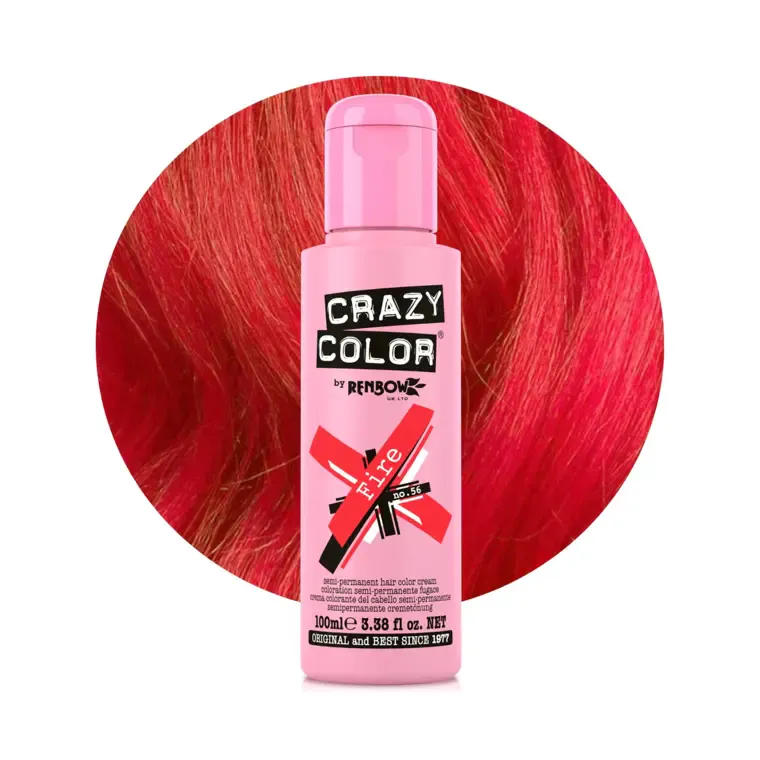 Polutrajna farba za kosu 100 ml — Fire — slika 1