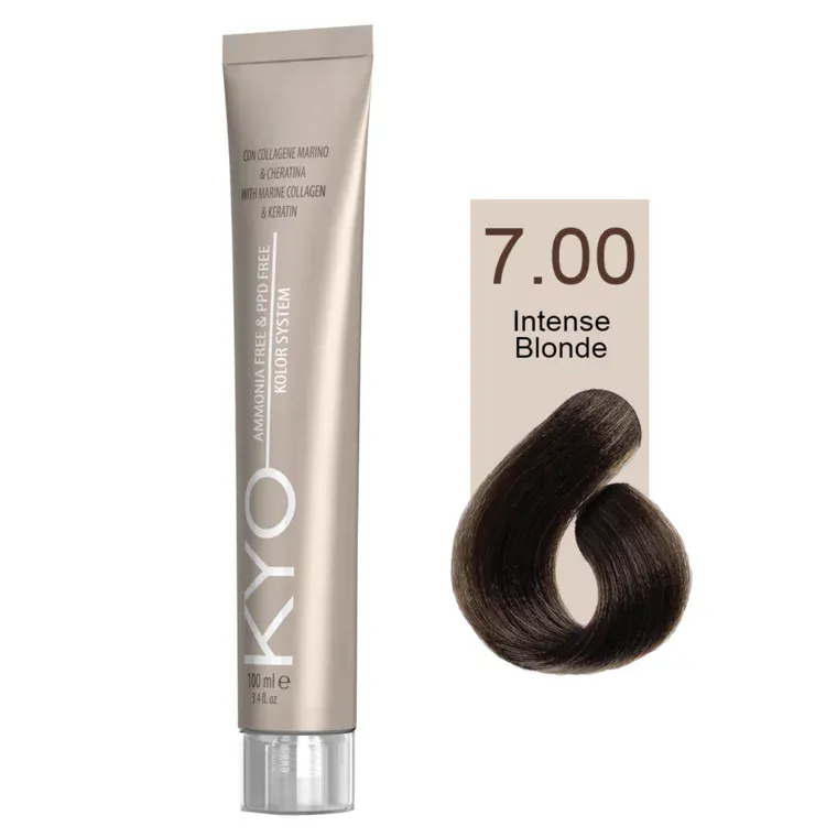 Prirodne intenzivne nijanse - farba za kosu bez amonijaka 100 ml — Intenzivnoplava 7.00 — slika 1