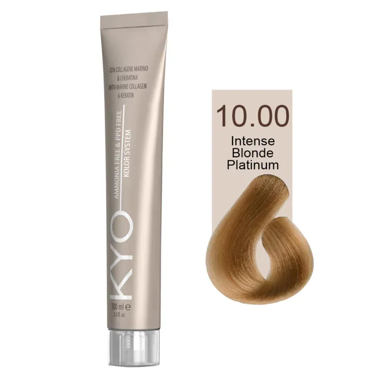 Prirodne intenzivne nijanse - farba za kosu bez amonijaka 100 ml — Intenzivna platinastoplava 10.00 — slika 1