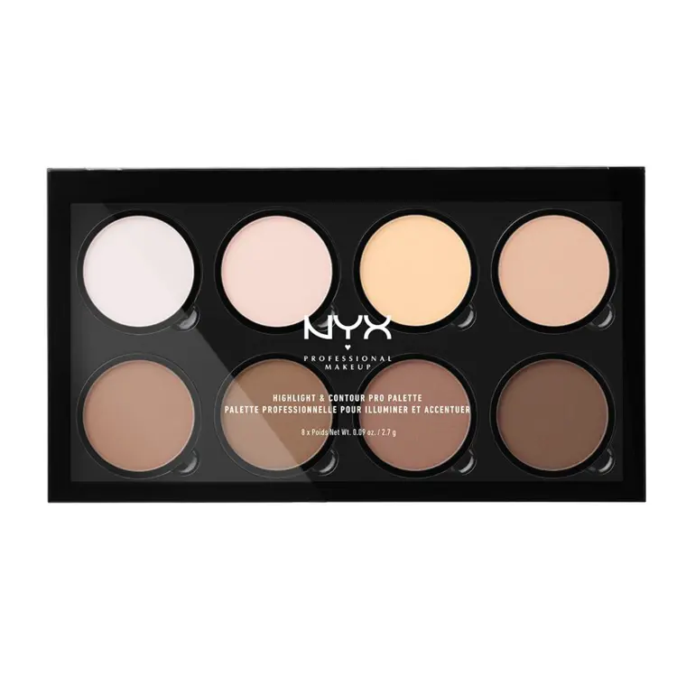 Paleta za konturisanje lica - Highlight & Contour Pro HCPP01 — slika 3