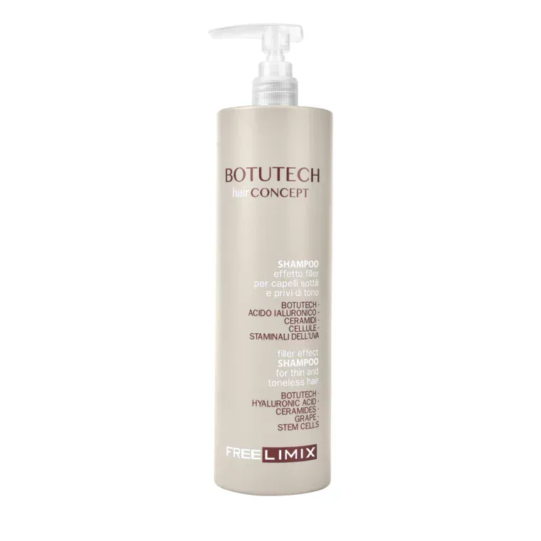 Šampon za tanku i neposlušnu kosu - Botutech — 1000 ml — slika 1