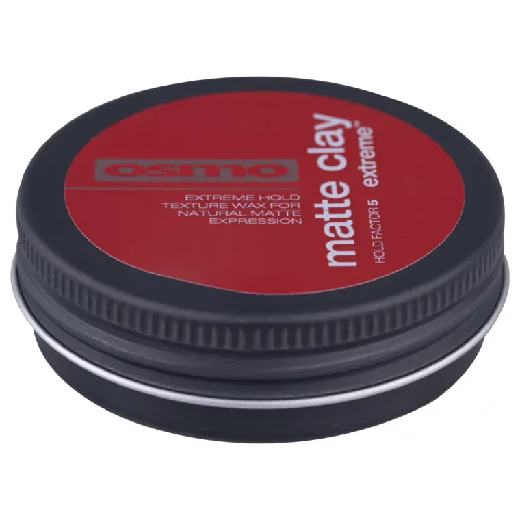 Vosak glina za snažno stilizovanje kose OSMO Matte Clay Extreme — 25ml — slika 1