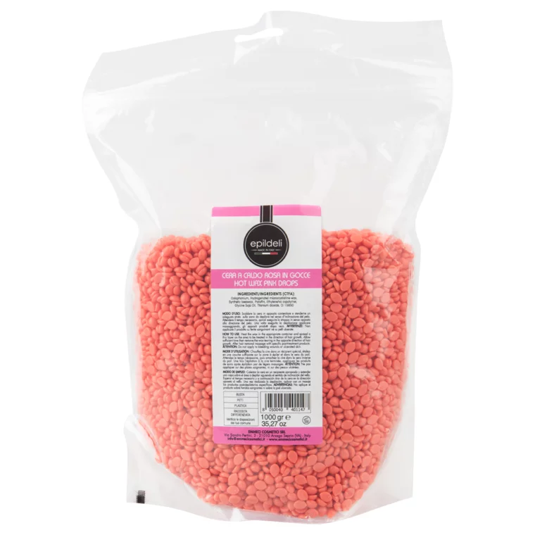 Vosak za toplu depilaciju EMMECI Epildeli Pink - granule