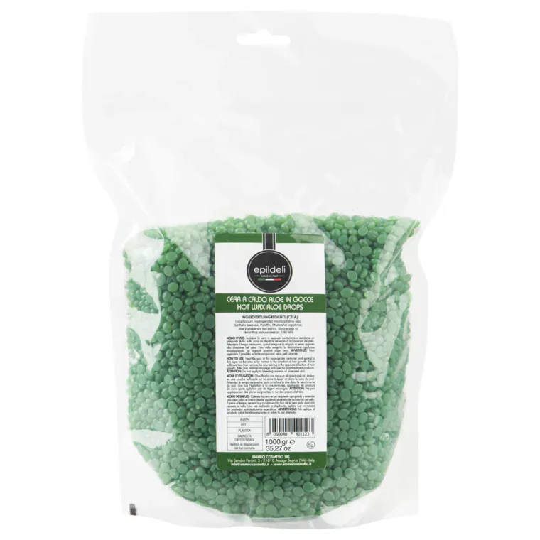 Vosak za toplu depilaciju EMMECI Epildeli Aloja - granule — 1000g — slika 1