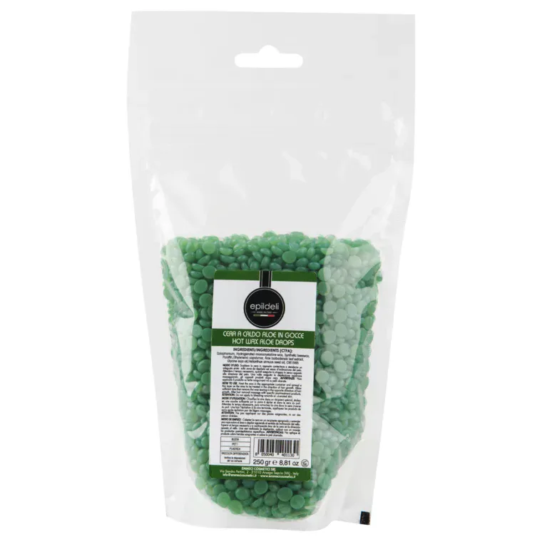 Vosak za toplu depilaciju EMMECI Epildeli Aloja - granule — 250g — slika 1