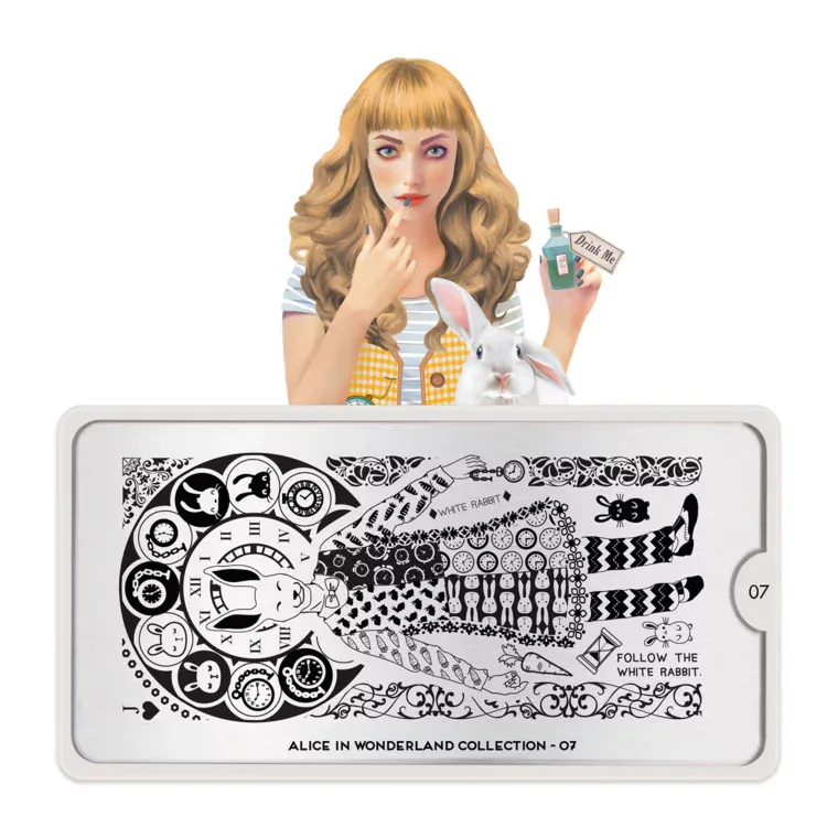 Šablon za pečate MOYOU Alice 07 — slika 1