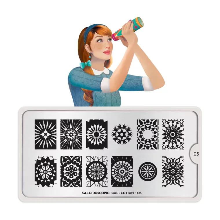 Šablon za pečate MOYOU Kaleidoscope 05 — slika 1