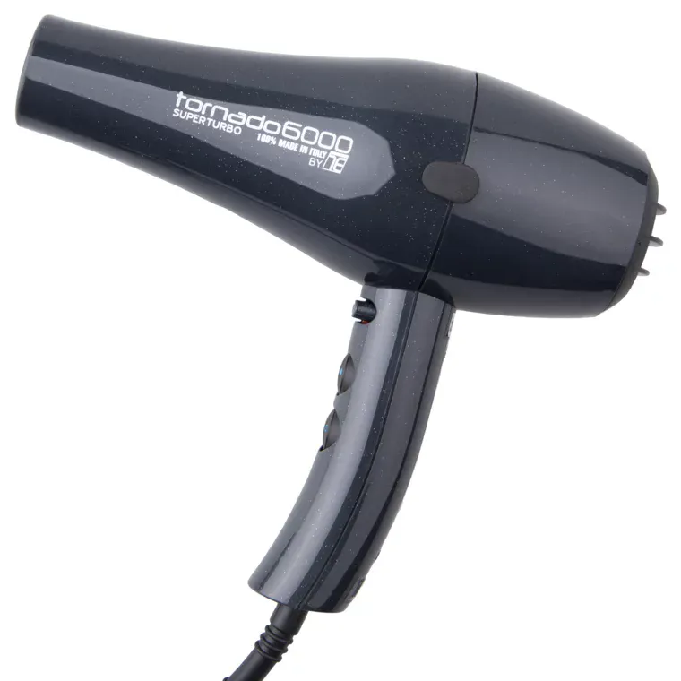 Fen za kosu Tornado 6000 - 2500W — Sivi metalik — slika 1