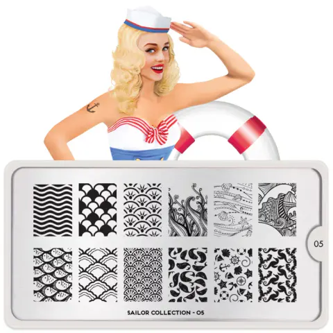 Šablon za pečate MOYOU Sailor 05