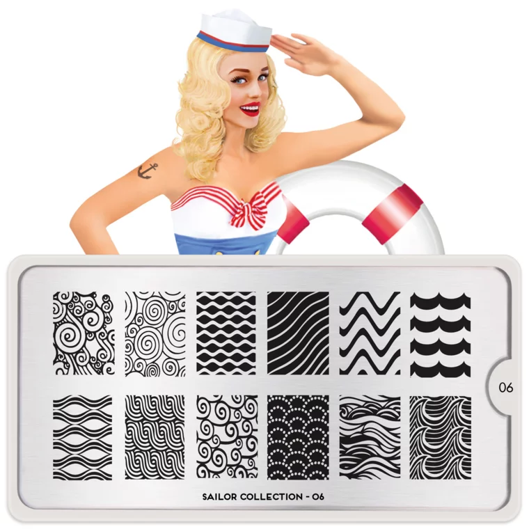 Šablon za pečate MOYOU Sailor 06 — slika 1