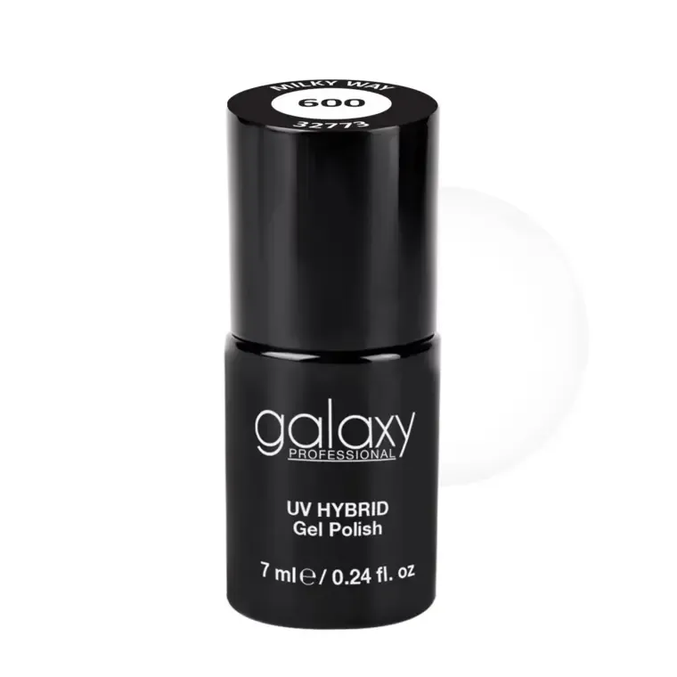 WHITES - trajni lak za nokte UV/LED Hybrid 7 ml — Milky Way S600 — slika 1