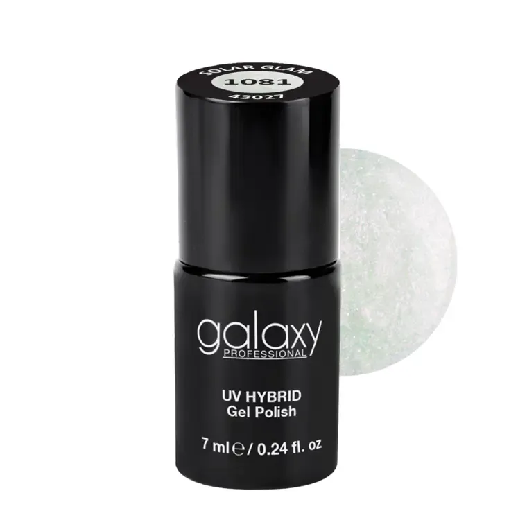 WHITES - trajni lak za nokte UV/LED Hybrid 7 ml — Solar Glam S1081 — slika 1
