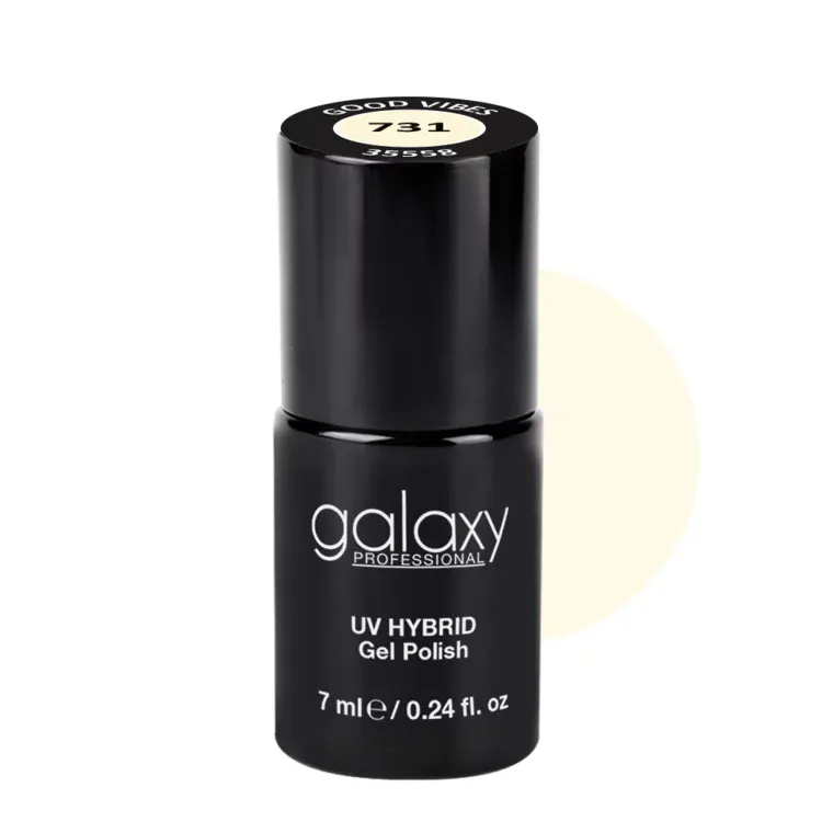 WHITES - trajni lak za nokte UV/LED Hybrid 7 ml — Good Vibes S731 — slika 1