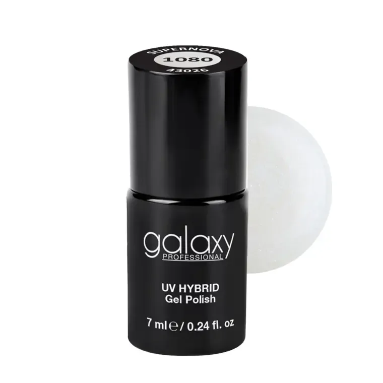 WHITES - trajni lak za nokte UV/LED Hybrid 7 ml — Supernova S1080 — slika 1