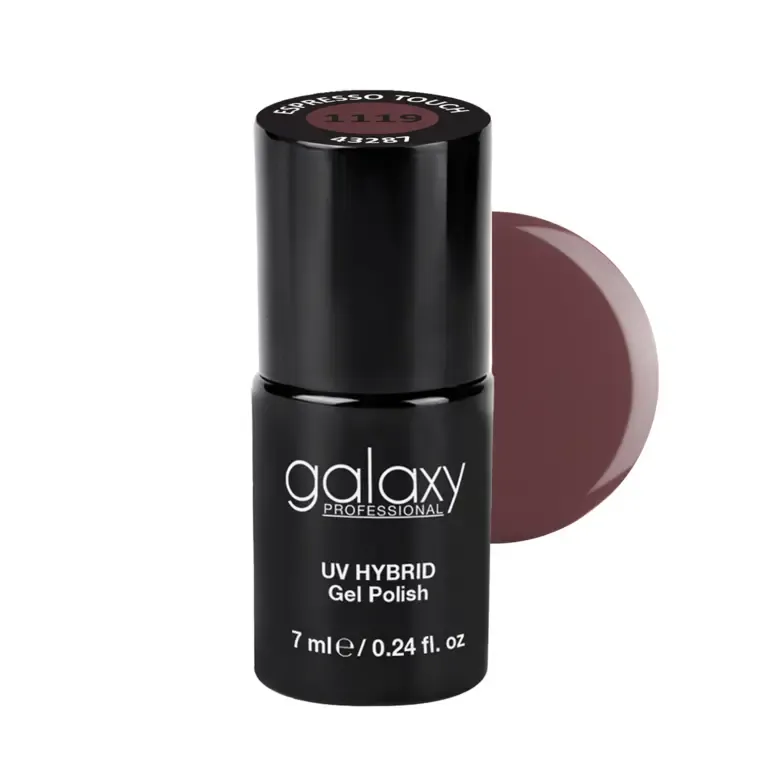 BROWNY - trajni lak za nokte UV/LED Hybrid 7 ml — Espresso Touch S1119 — slika 1