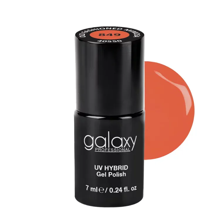 BROWNY - trajni lak za nokte UV/LED Hybrid 7 ml — Old Fashioned Mimosa S849 — slika 1