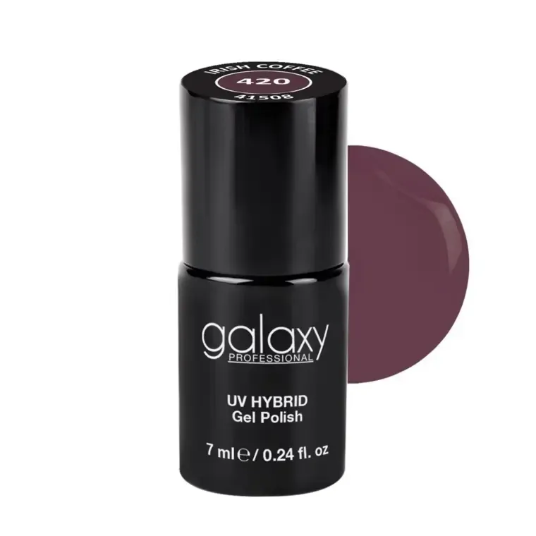 BROWNY - trajni lak za nokte UV/LED Hybrid 7 ml — Irish Coffee S420 — slika 1