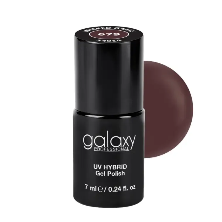 BROWNY - trajni lak za nokte UV/LED Hybrid 7 ml — Wicked Game S679 — slika 1