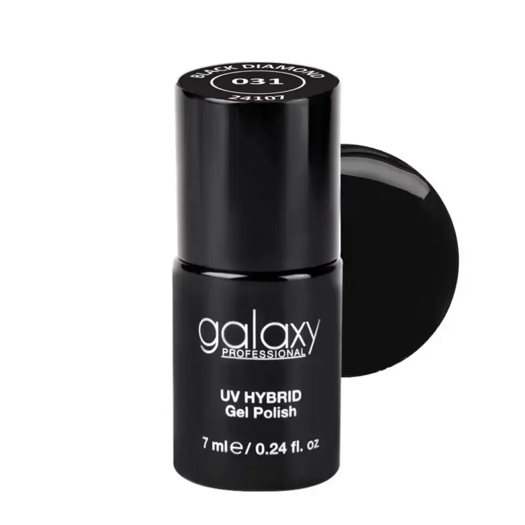 BROWNY - trajni lak za nokte UV/LED Hybrid 7 ml — Black Diamond S031 — slika 1