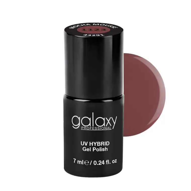 BROWNY - trajni lak za nokte UV/LED Hybrid 7 ml — Mocha Mousse S1123 — slika 1