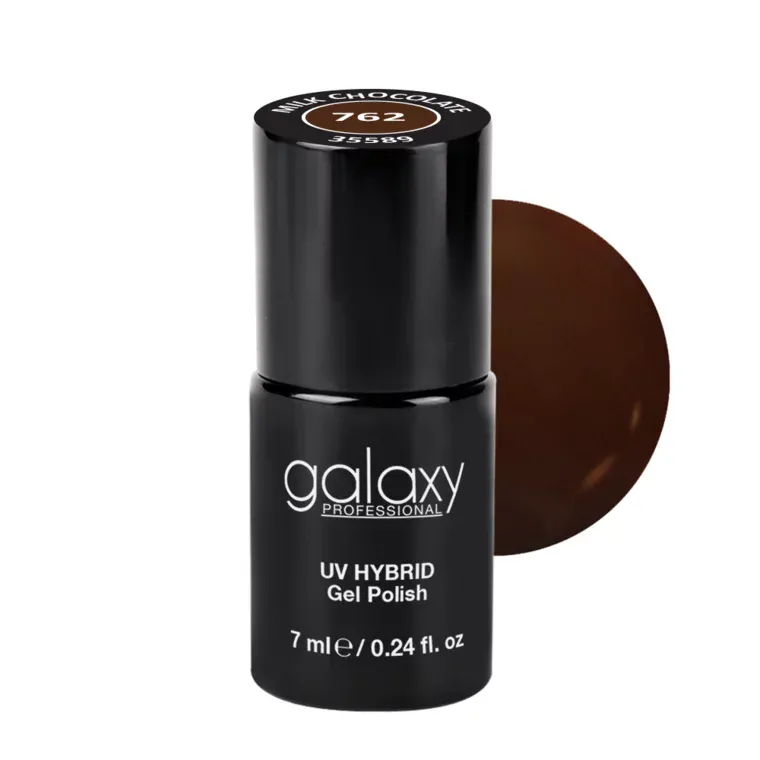 BROWNY - trajni lak za nokte UV/LED Hybrid 7 ml — Milk Chocolate S762 — slika 1