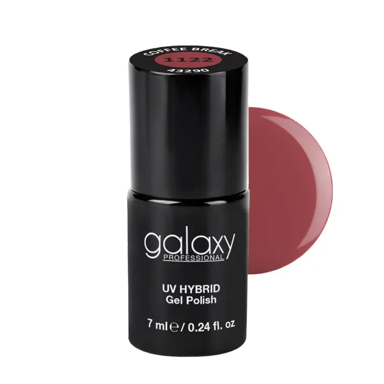 BROWNY - trajni lak za nokte UV/LED Hybrid 7 ml — Coffee Break S1122 — slika 1