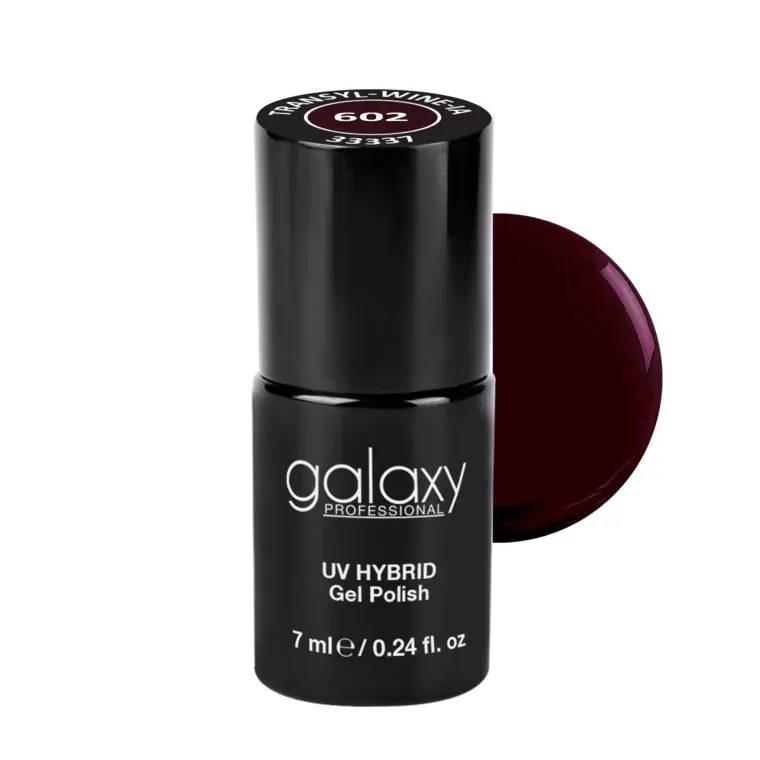 MYSTICAL - trajni lak za nokte UV/LED Hybrid 7 ml — Transyl-Wine-ia S602 — slika 1