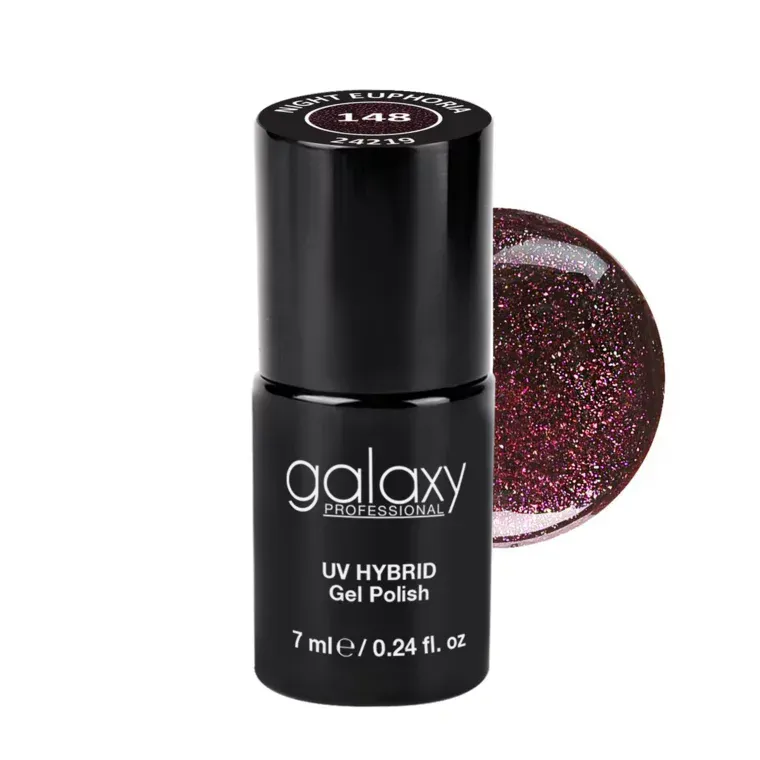 MYSTICAL - trajni lak za nokte UV/LED Hybrid 7 ml — Night Euphoria S148 — slika 1