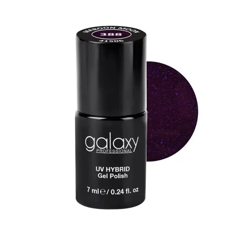 MYSTICAL - trajni lak za nokte UV/LED Hybrid 7 ml — Maroon Moon S388 — slika 1