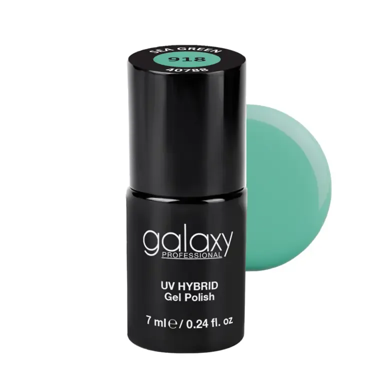 GREENS - trajni lak za nokte UV/LED Hybrid 7 ml — Sea Green S918 — slika 1