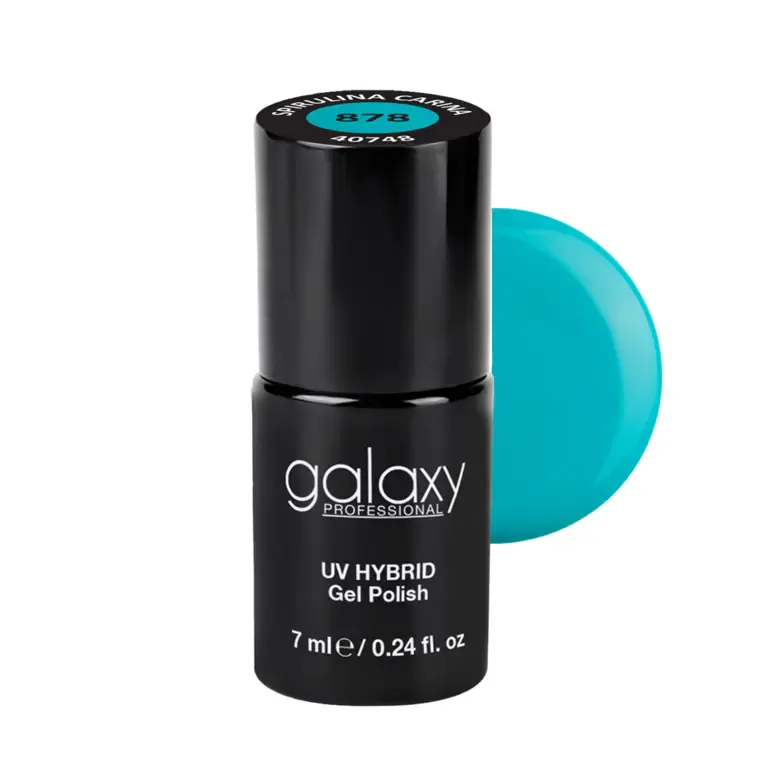 GREENS - trajni lak za nokte UV/LED Hybrid 7 ml — Spirulina Carina S878 — slika 1