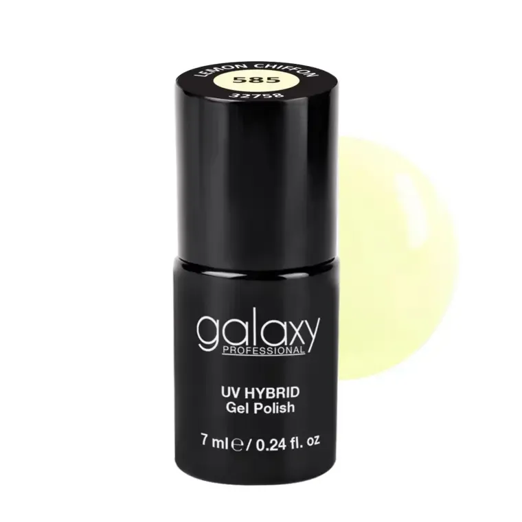 YELLOWS - trajni lak za nokte UV/LED Hybrid 7 ml — Lemon Chiffon S585 — slika 1