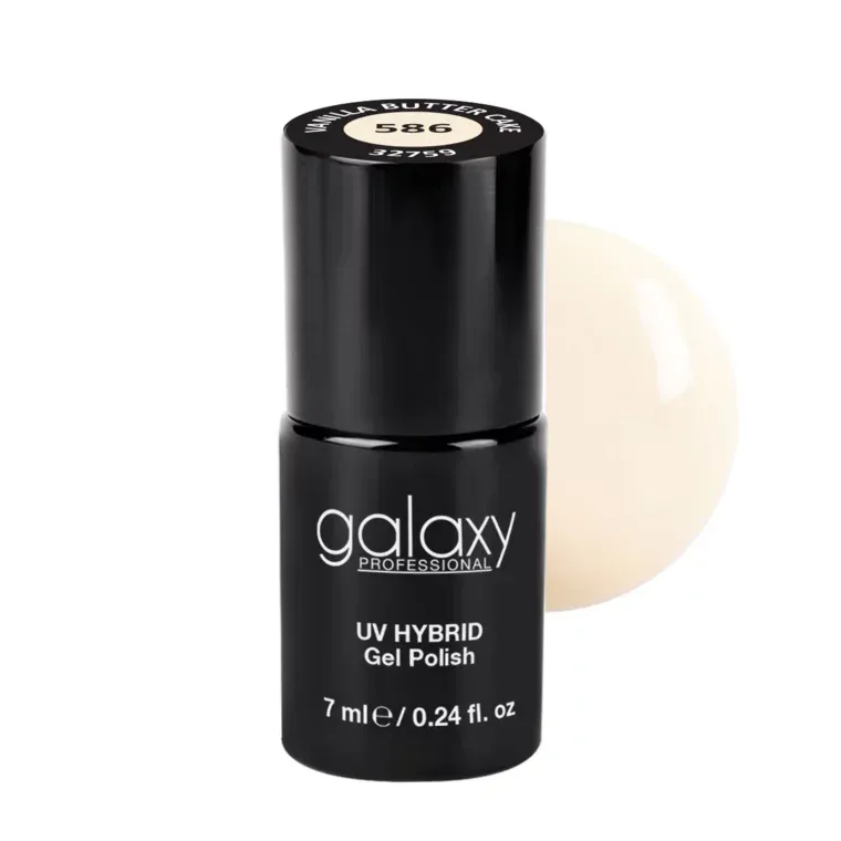 YELLOWS - trajni lak za nokte UV/LED Hybrid 7 ml — Vanilla Butter Cake S586 — slika 1