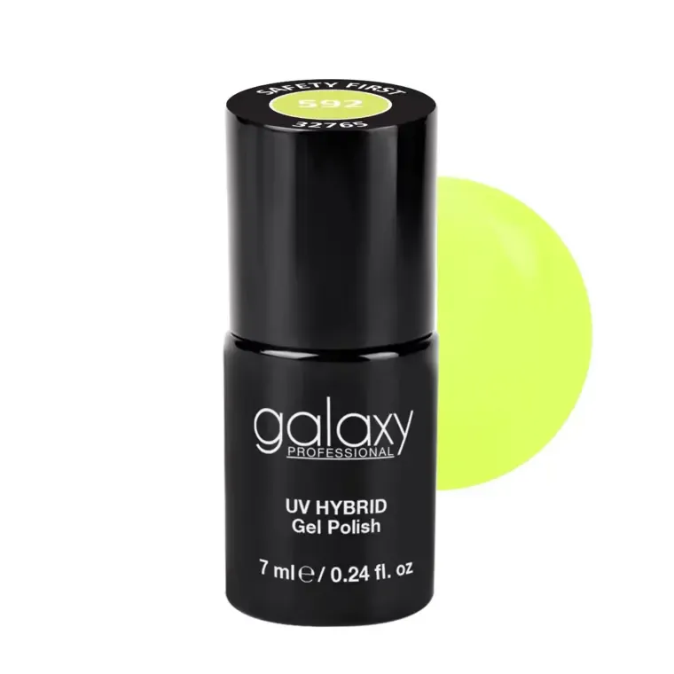 YELLOWS - trajni lak za nokte UV/LED Hybrid 7 ml — Safety First S592 — slika 1