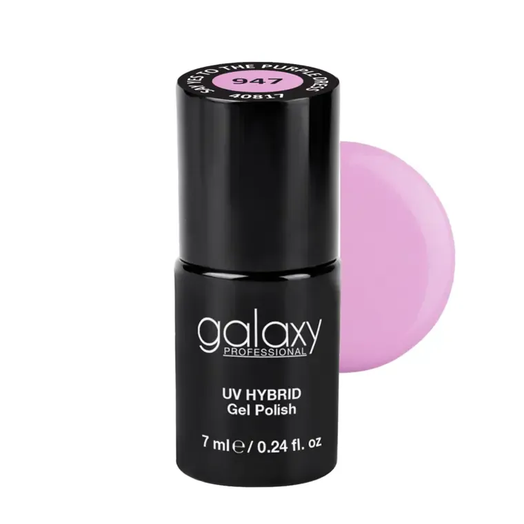 POWDER ROSE - trajni lak za nokte UV/LED Hybrid 7 ml — Say Yes to the Purple Dress S947 — slika 1
