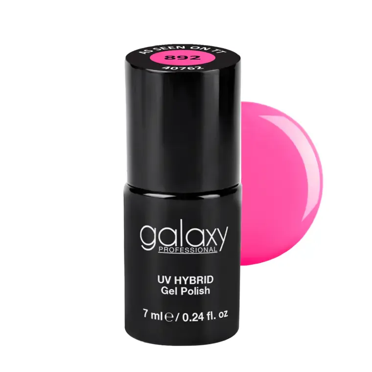 INTENSE PINK - trajni lak za nokte UV/LED Hybrid 7 ml — As Seen On TT S892 — slika 1