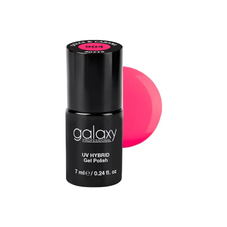 INTENSE PINK - trajni lak za nokte UV/LED Hybrid 7 ml — Dolce & Cabana S904 — slika 1
