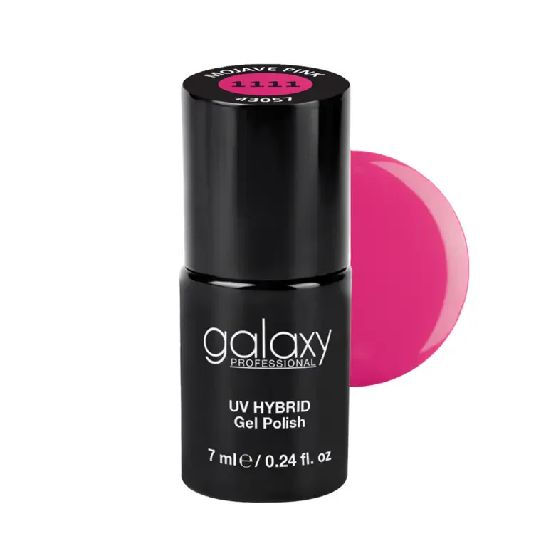 INTENSE PINK - trajni lak za nokte UV/LED Hybrid 7 ml — Mojave Pink S1111 — slika 1