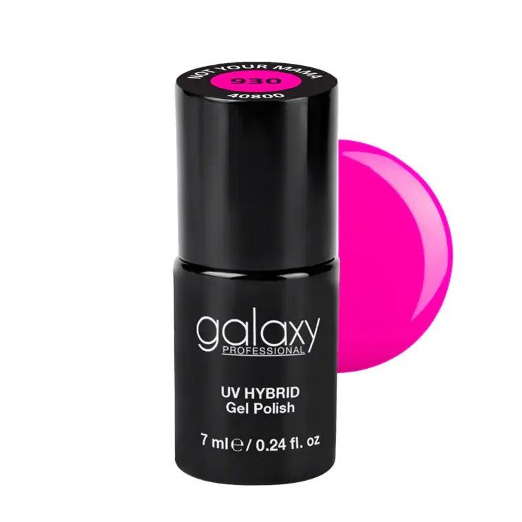 INTENSE PINK - trajni lak za nokte UV/LED Hybrid 7 ml — Not Your Mama S930 — slika 1