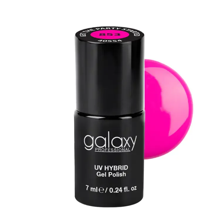 INTENSE PINK - trajni lak za nokte UV/LED Hybrid 7 ml — Get the Party Started S853 — slika 1
