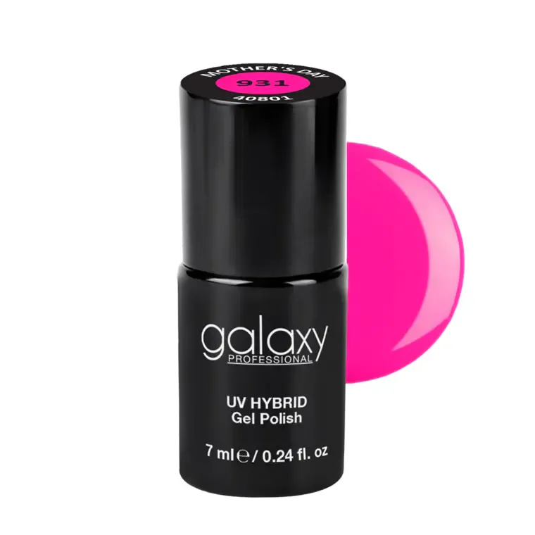INTENSE PINK - trajni lak za nokte UV/LED Hybrid 7 ml — Mother's Day S931 — slika 1