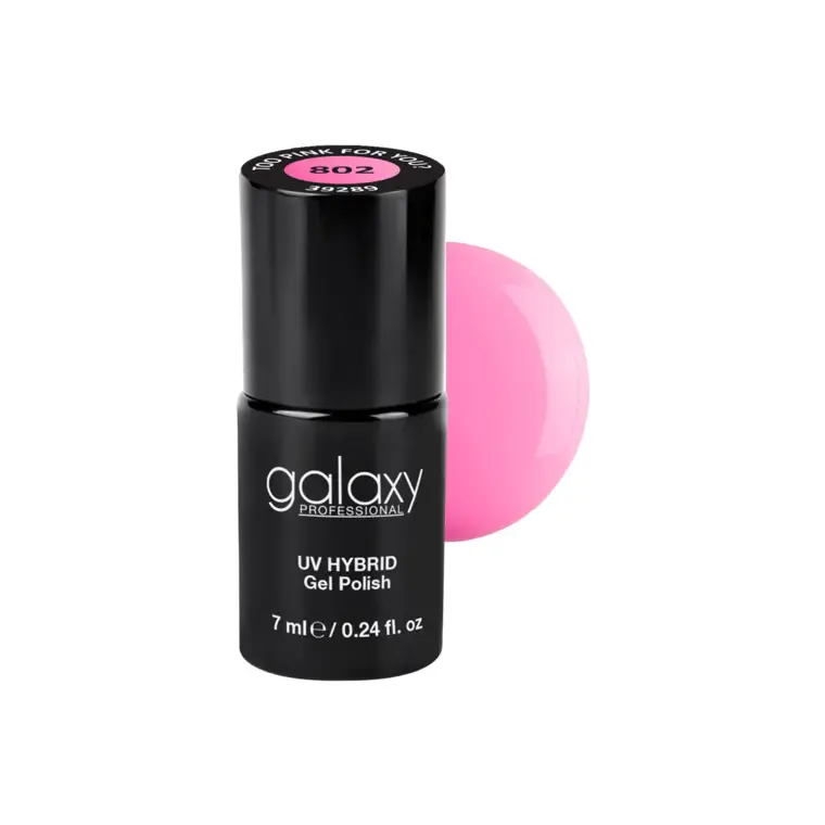 INTENSE PINK - trajni lak za nokte UV/LED Hybrid 7 ml — Too Pink for You? S802 — slika 1