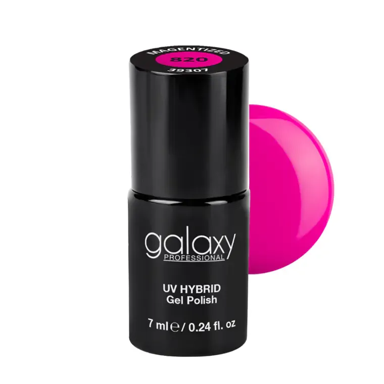 INTENSE PINK - trajni lak za nokte UV/LED Hybrid 7 ml — Magentized S820 — slika 1