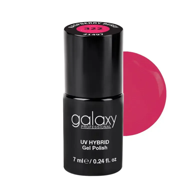 INTENSE PINK - trajni lak za nokte UV/LED Hybrid 7 ml — Raspberry Berry S322 — slika 1