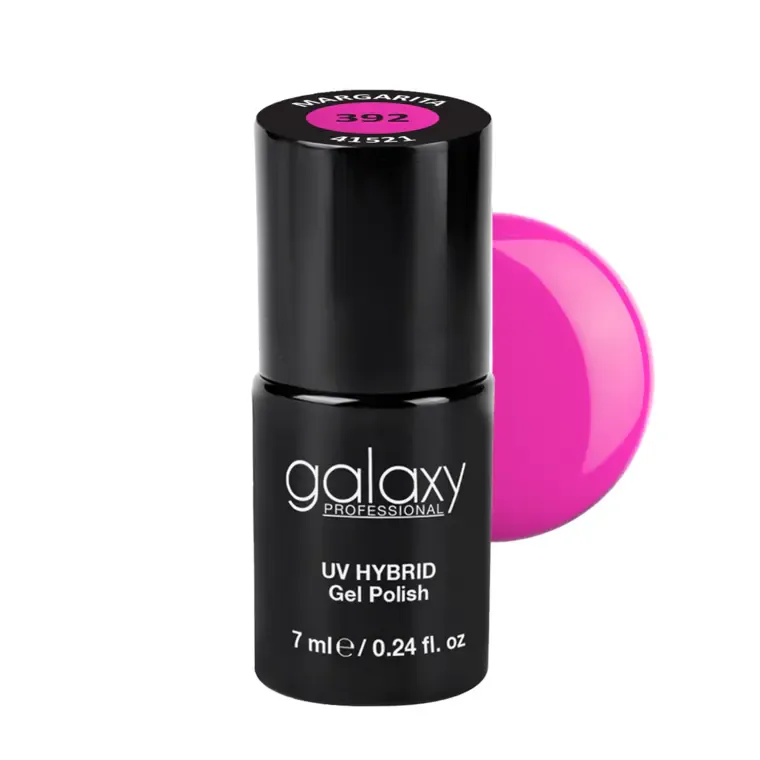 INTENSE PINK - trajni lak za nokte UV/LED Hybrid 7 ml — Margarita S392 — slika 1