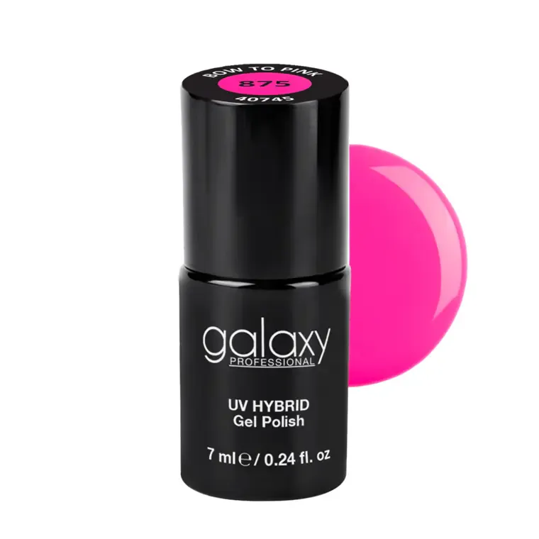 INTENSE PINK - trajni lak za nokte UV/LED Hybrid 7 ml — Bow To Pink S875 — slika 1