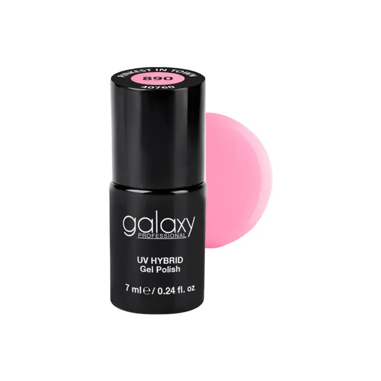 INTENSE PINK - trajni lak za nokte UV/LED Hybrid 7 ml — Pinkest in Town S890 — slika 1